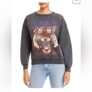 Anine Bing Graphic Sweatshirt Size Small
